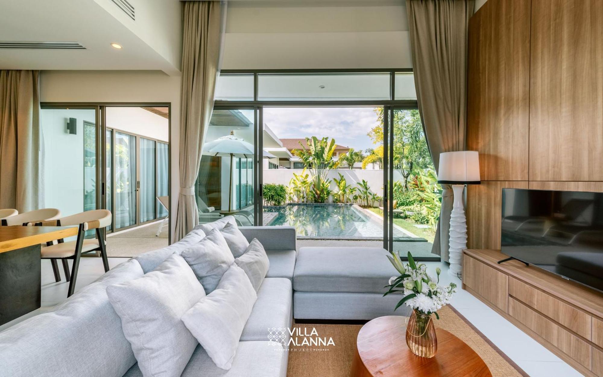 Villa Alanna Phuket Пляж Банг Тао Экстерьер фото