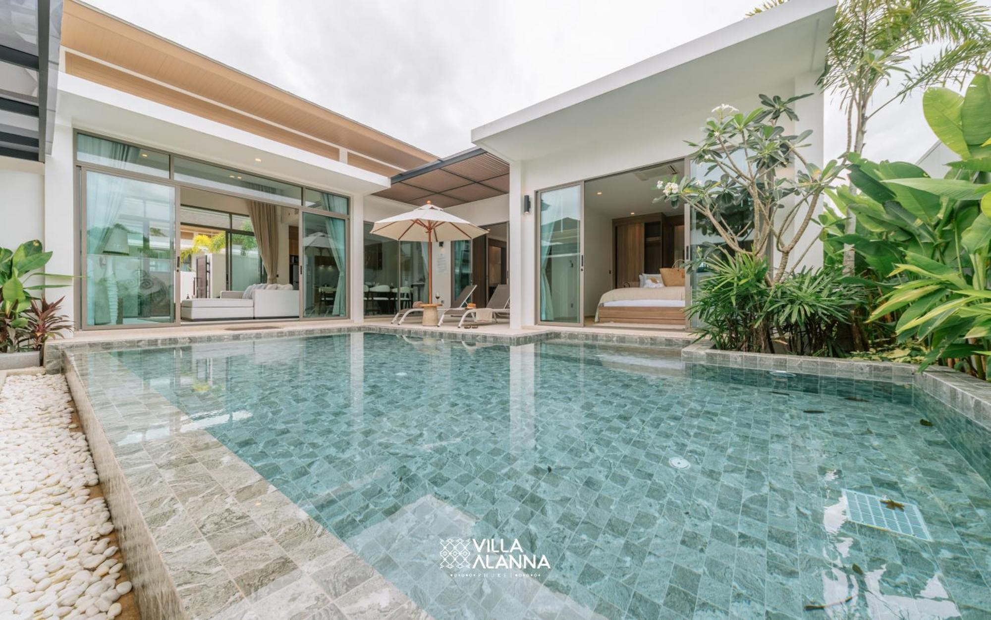 Villa Alanna Phuket Пляж Банг Тао Экстерьер фото